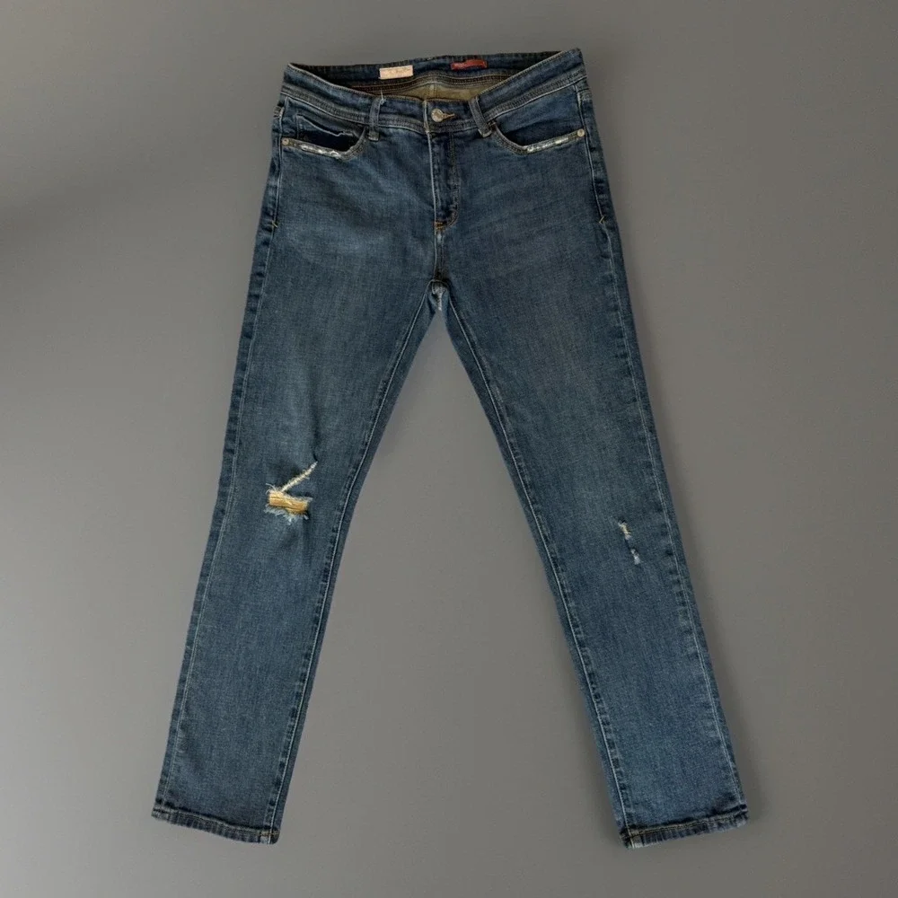 Pilcro Slim Boyfriend Denim Jeans Womens Size 27‎